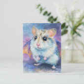 Carte Postale Cute Hamster Dragon (Debout devant)