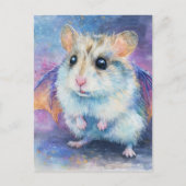 Carte Postale Cute Hamster Dragon (Devant)