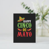 Carte Postale Cute Happy Cinco De Mayo (Debout devant)