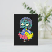 Carte Postale Cute kényan Zombie (Debout devant)