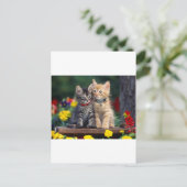 Carte Postale Cute-Kitten (Debout devant)