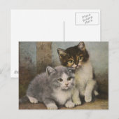 Carte Postale Cute Kittens (Devant / Derrière)