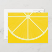 Carte postale Cute Lemon (Devant / Derrière)