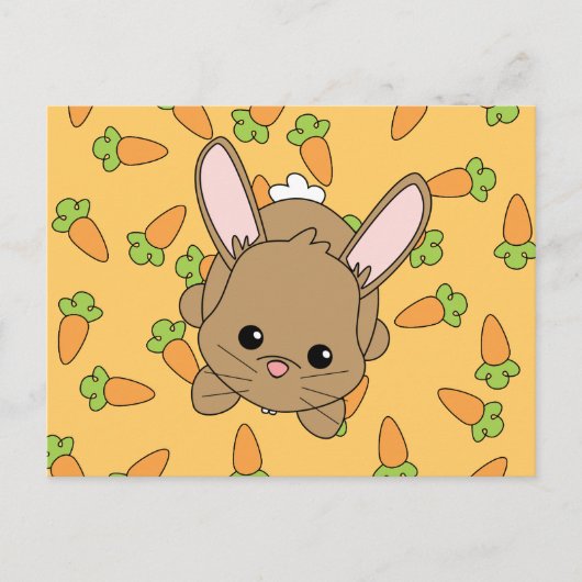 Carte Postale Cute Lil' Bunny (Devant)