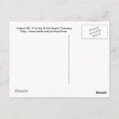 Carte Postale Cute Love Dachshund (Dos)