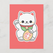 Carte Postale Cute Maneki Neko (Devant)