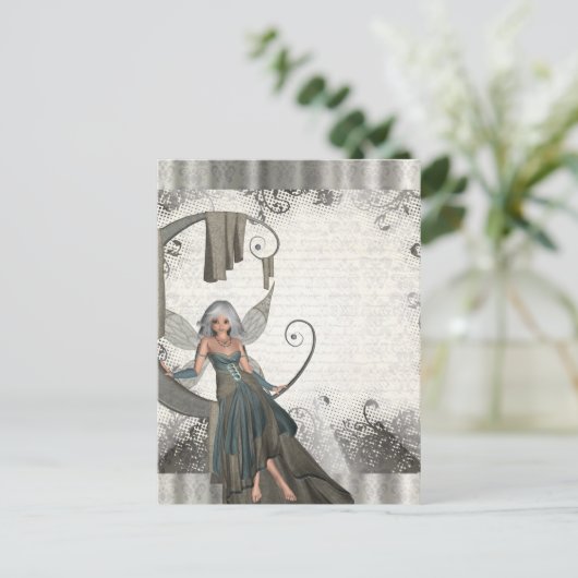 Carte Postale Cute manga fairy (Debout devant)