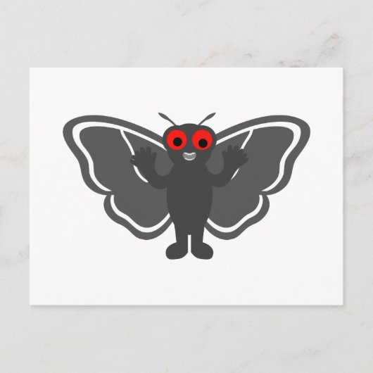 Carte Postale Cute Mothman (Devant)