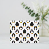 Carte Postale Cute Motif Penguin (Debout devant)