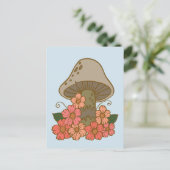 Carte postale Cute Mushroom Art (Debout devant)