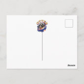 Carte Postale Cute Otter Astronaut Navette spatiale Cadet (Dos)