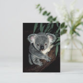 Carte Postale Cute Ours Koala (Debout devant)