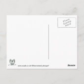 Carte Postale Cute Owl (Dos)