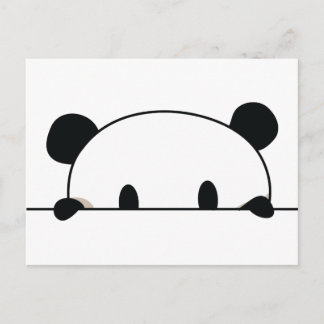 Carte Postale Cute panda