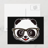 Carte Postale Cute Panda (Devant / Derrière)