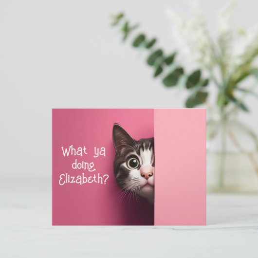 Carte Postale Cute Peeks (Debout devant)