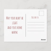 Carte Postale Cute penguins decorates Christmas tree, Christmas (Dos)