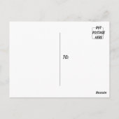 Carte Postale Cute Petite Grenouille Nature Amphibienne (Dos)