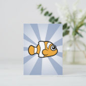 Carte Postale Cute poisson clown (Debout devant)