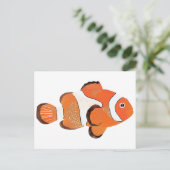 Carte Postale Cute poisson clown (Debout devant)