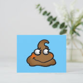 Carte Postale Cute poop (Debout devant)