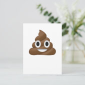 Carte Postale Cute Poop Emoji (Debout devant)