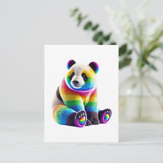 Carte Postale Cute Rainbow (Debout devant)