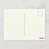 Carte Postale Cute reading cat lovers (Dos)