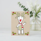 Carte postale Cute Reindeer (Debout devant)