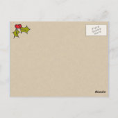 Carte postale Cute Reindeer (Dos)