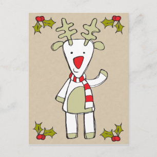 Carte postale Cute Reindeer
