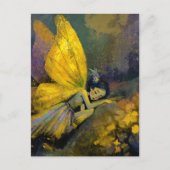 Carte Postale Cute Sleepy Fairy (Devant)