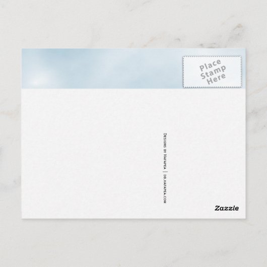 Carte postale Cute Snail (Dos)