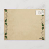 Carte postale Cute Snowman (Dos)