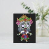Carte Postale Cute Thai Zombie (Debout devant)