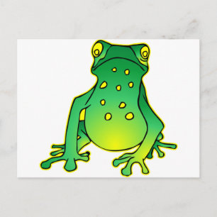 Carte Postale Cute Tree Frog