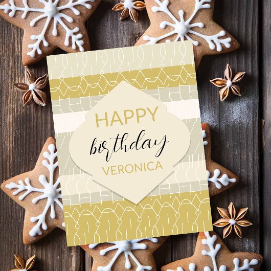 Carte Postale Cute Urban Moderne Pastel Motif géométrique