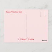 Carte postale Cute Valentine Cat Couple (Dos)