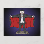 Carte Postale Cute Vampire/Dracula (Devant)