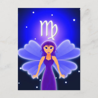 Carte Postale Cute Virgo Zodiac