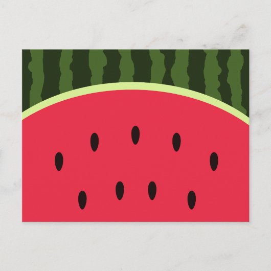 Carte postale Cute Watermelon (Devant)
