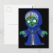 Carte Postale Cute Zombie marocain (Devant / Derrière)