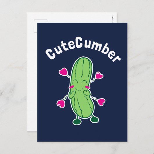 Carte Postale CuteCumber (Devant / Derrière)
