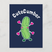 Carte Postale CuteCumber (Devant)