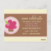 CARTE POSTALE CUTIE 311-CUPPYCAKE (Dos)