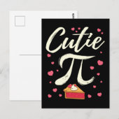 Carte Postale Cutie Pi Cute Pie Saint Valentin (Devant / Derrière)