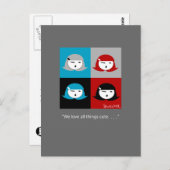 Carte postale Cutie Pie Girls (Devant / Derrière)