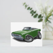 Carte Postale Cutlass Green Convertible 1964-65 (Debout devant)