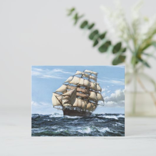 Carte postale Cutty Sark (Debout devant)