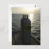 Carte Postale Cuves Nitrox (Devant / Derrière)